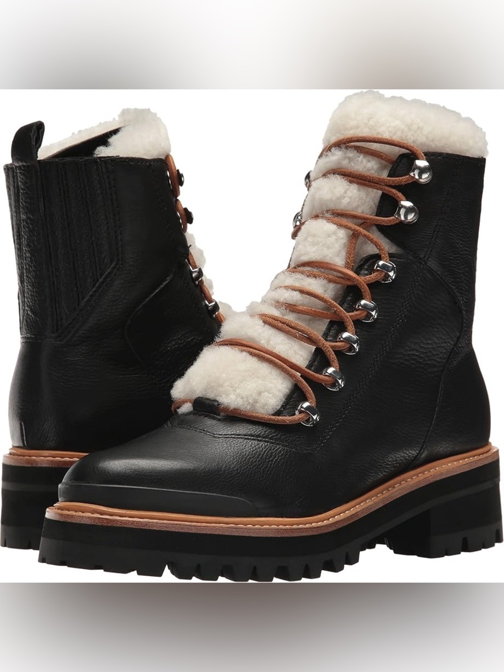 Marc fisher Izzie fur team winter boots size 10